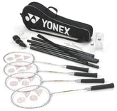 Yonex Racquet Sports 4 Player Badminton Set(racket,shuttles,net,post,carry Bag)